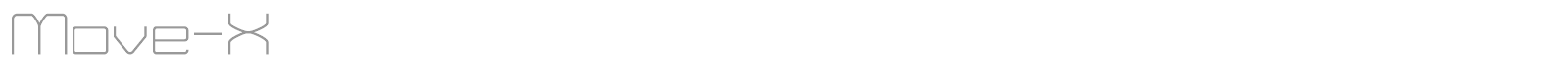 Move-X font preview
